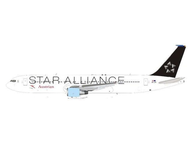 [Pre-order item] 767-300ER Austrian Airlines special livery "Star Alliance" circa 2005 OE-LAY 1/200 [JF-767-3-013]