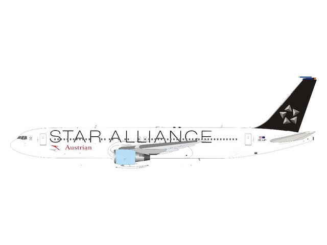 【予約商品】767-300ER オーストリア航空 特別塗装「スターアライアンス」 2005年頃 OE-LAY 1/200 [JF-767-3-013]