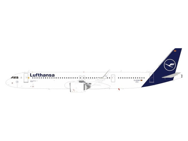 A321neo Lufthansa Airlines D-AZAM With Stand 1/200 [JF-A321-002]