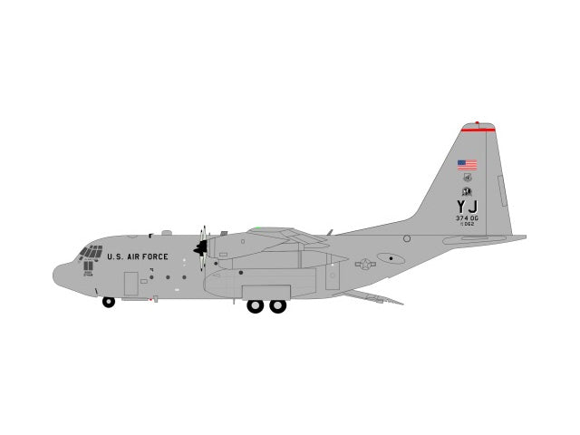 C-130 アメリカ空軍 74-2062 (スタンド付属) 1/200 [JF-C130-004]
