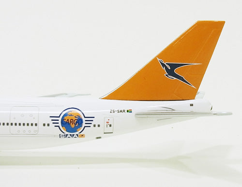 747-200SF（改造貨物型） 南アフリカ航空 特別塗装 90年代 ZS-SAR 1/400 [JX604C]