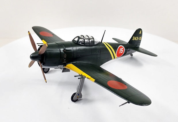 Kawanishi N1K2-J Shiden 21 Model (Shiden Kai) Imperial Japanese Navy 343rd Naval Air Group, Fighter Squadron 301, Captain Sugano Nao's aircraft, 1945, 343-A-15, 1/72 [KBW72202]