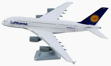 A380-800 Lufthansa D-AIMA "Frankfurt am Main" (without gear, stand only) 1/200 *Plastic [LH01]