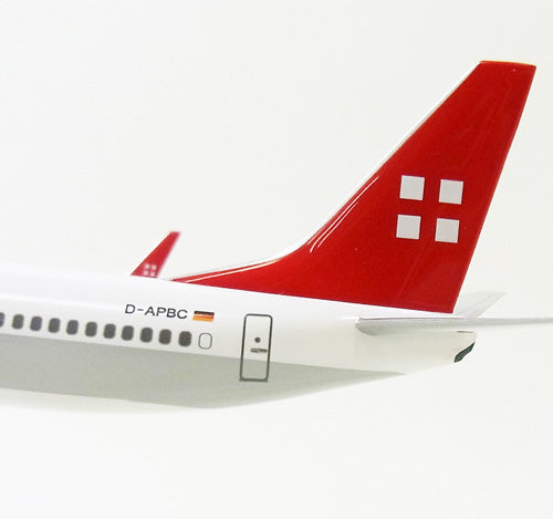 737-800w Private Air (Switzerland) D-APBC (no gear, stand only) 1/200 *Plastic [LH17]