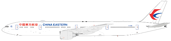 777-300ER China Eastern Airlines B-2005 (stand included) 1/200 *Made of metal [LH2031]