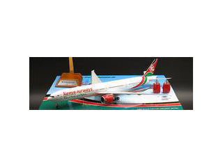 [Pre-order item] 777-300ER Kenya Airways 5Y-KZY "Advanced engine option" (stand included) 1/200 [LH2059]