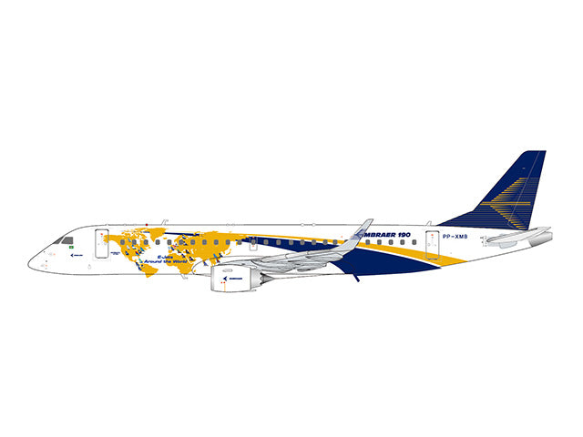 [Pre-order item] E190-100STD Embraer House Color "E-Jets Around The World" PP-XMB Stand included 1/200 [LH2221]