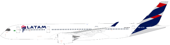 A350-900 LATAM航空 PR-XTE 1/400 [LH4030]