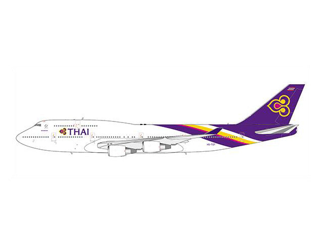 JC Wings 【予約商品】747-400 タイ国際航空 2010年代（フラップダウン