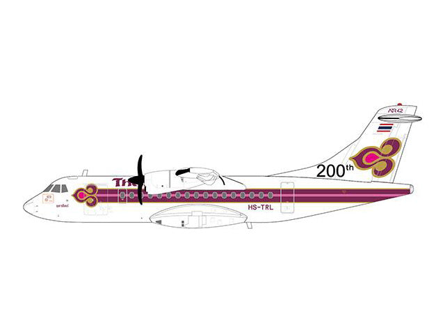 [Pre-order item] ATR 42-300 Thai Airways International special paint "200th aircraft delivered" 1990 HS-TRL 1/400 [LH4237]