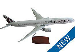 [Pre-order item] B777-300ER Qatar Airways 1/100 [LM104]