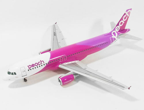 A320 Peach Aviation JA801P (1st aircraft) 1/100 *Plastic [MM10001]