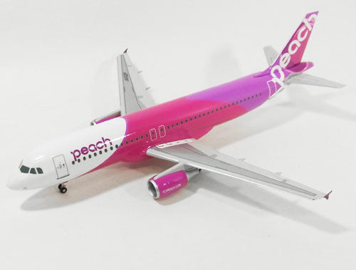 A320 Peach Aviation JA802P (2nd aircraft) 1/100 *Plastic [MM10002]