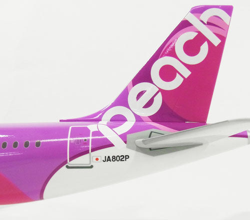 A320 Peach Aviation JA802P (2nd aircraft) 1/100 *Plastic [MM10002]