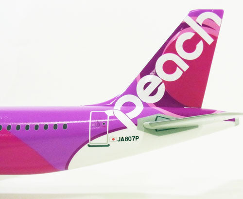 A320 Peach Aviation JA807P (7th aircraft) 1/100 *Plastic [MM10004]