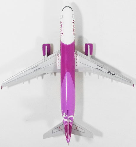 航空機・ヘリコプター peach AIRBUS A320 1/150 EverRise A320 Peach Aviation JA802P (2nd aircraft) 1/150 *Plastic