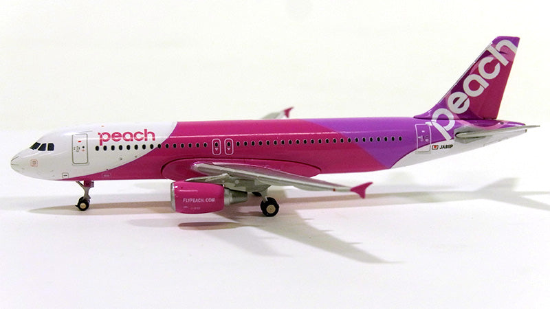 A320-200 ピーチ・アヴィエーション JA811P （11号機）※スタンドとセット販売 1/400 [S-MM40004]