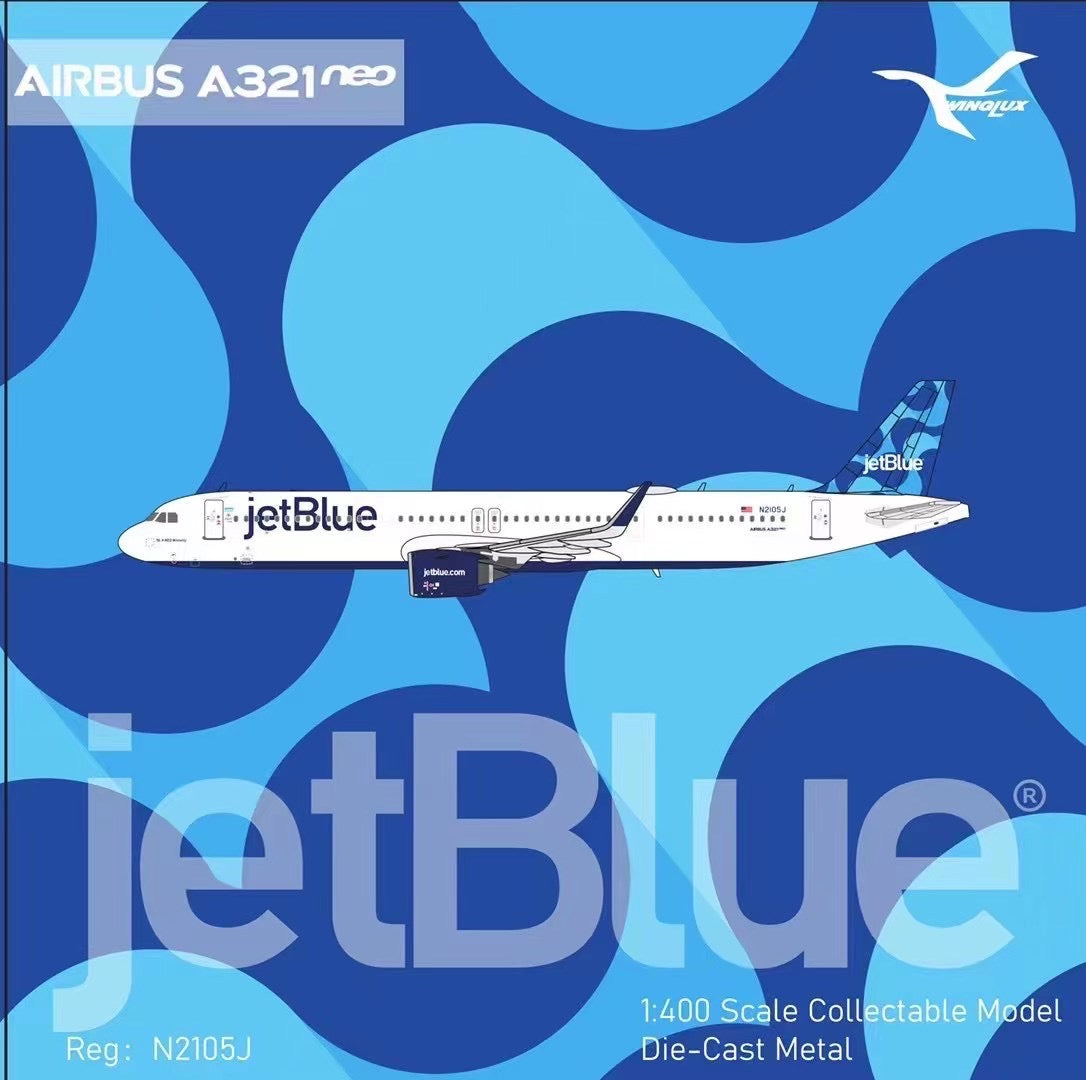 【予約商品】A321neo ジェットブルー N2105J 1/400 [N2105J]