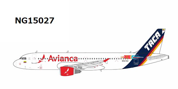 【予約商品】A320-200 アビアンカ航空 TACA Heritage N567AV 1/400 (NG20230315R) [NG15027]