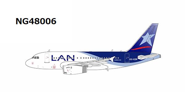 [Pre-order item] A318 LAN Airlines CC-CZR 1/400 (NG20230409) [NG48006]