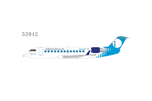 CRJ200ER インディペンデンス・エア（アメリカ） N620BR 1/200 [NG52042]