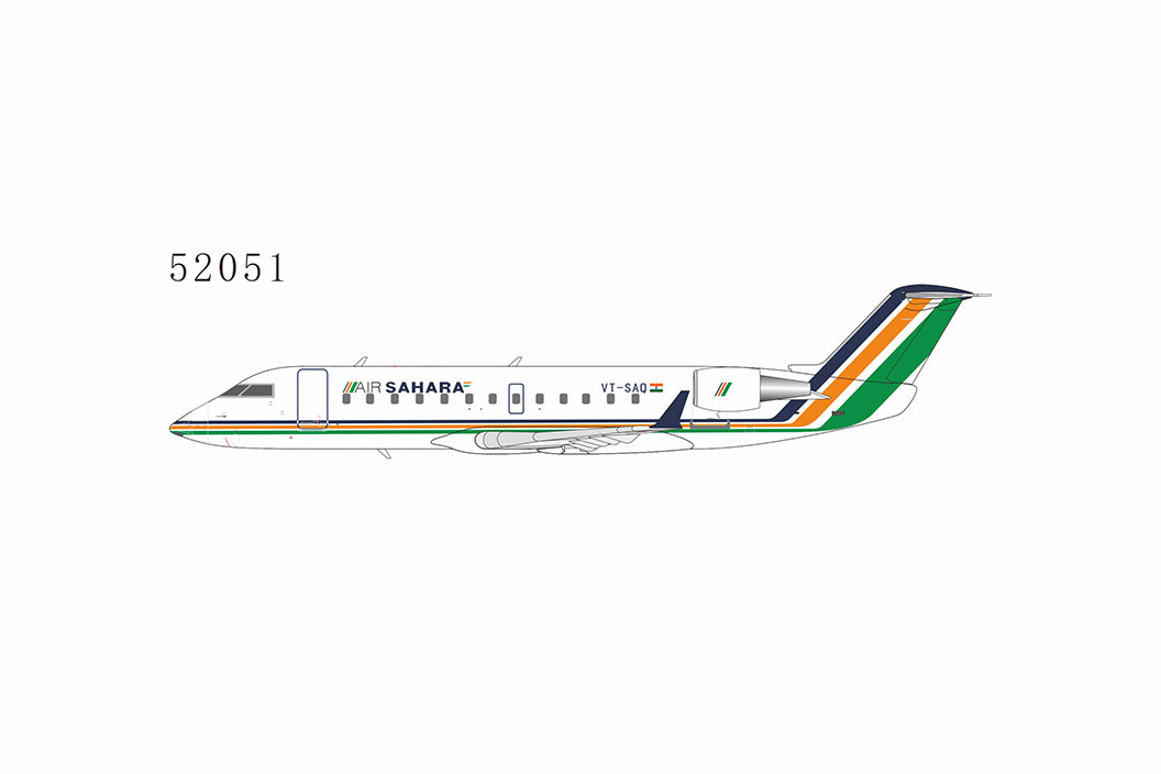 [Pre-order item] CRJ-200ER Air Sahara (India) circa 2003 VT-SAQ 1/200 [NG52051]