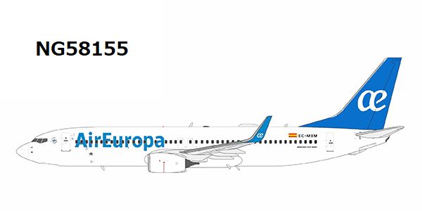 [Pre-order item] 737-800w Air Europe EC-MXM 1/400 (NG20230315R) [NG58155]