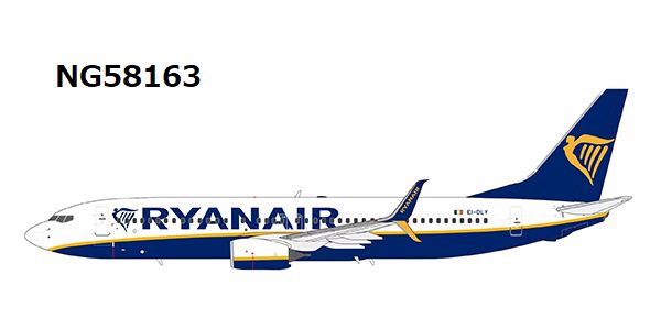 [Pre-order item] 737-800w Ryanair EI-DLY 1/400 (NG20230315R) [NG58163]