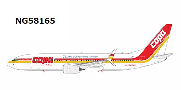 [Pre-order item] 737-800w Copa Airlines retro paint HP-1841CMP 1/400 (NG20230315R) [NG58165]