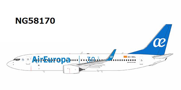 [Pre-order item] 737-800w Air Europe EC-MKL 30 anos 1/400 (NG20230315R) [NG58170]