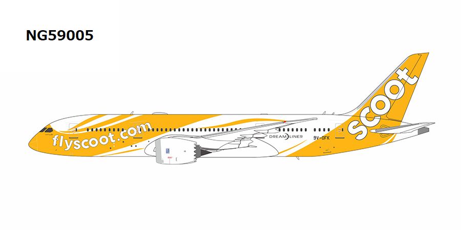 [Pre-order item] 787-8 Scoot 9V-OFK 1/400 (NG20230409) [NG59005]