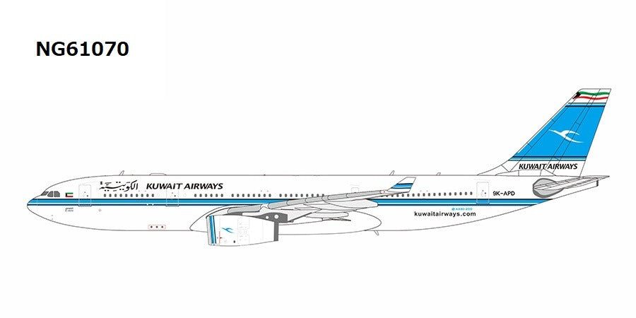 A330-200 クウェート航空 9K-APD 1/400 [NG61070]