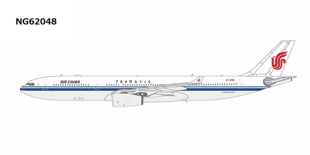 [Pre-order item] A330-300 Air China (Air China) B-6511 1/400 (NG20230409) [NG62048]