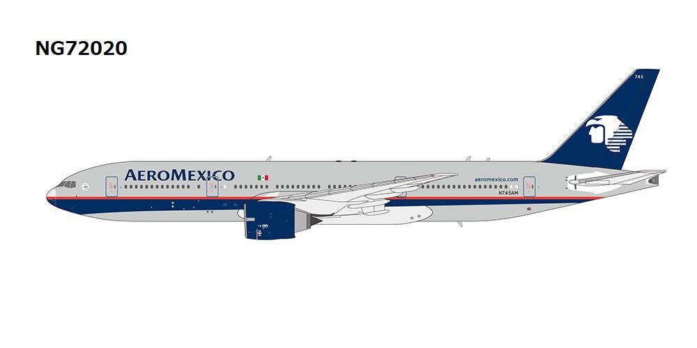 [Pre-order item] 777-200ER Aeromexico N745AM 1/400 (NG20230409) [NG72020]