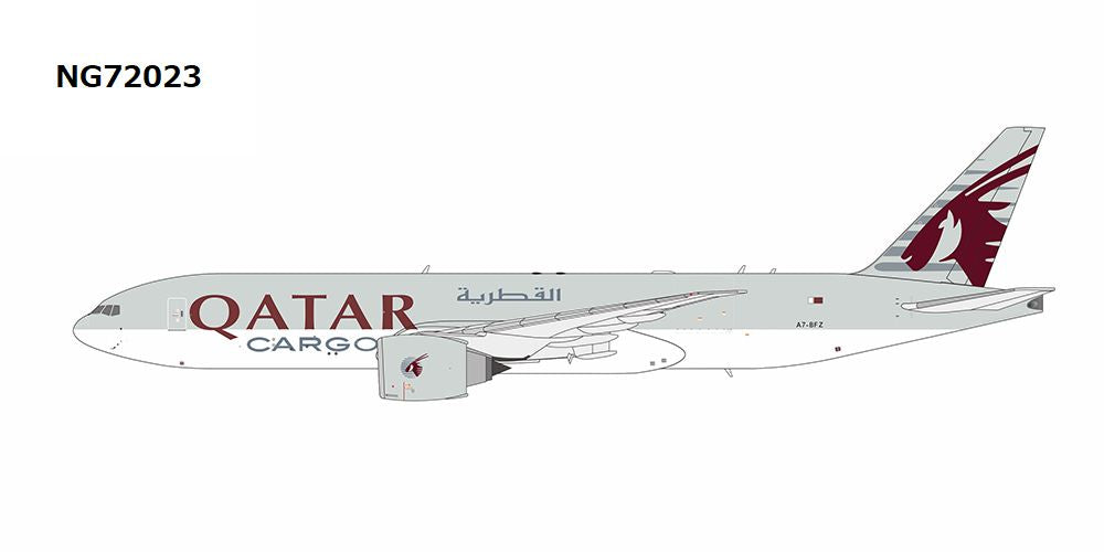 [Pre-order item] 777-200F Qatar Airways Cargo A7-BFZ 1/400 (NG20230409) [NG72023]