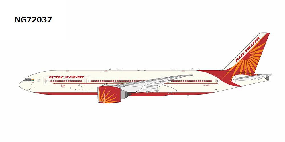 [Pre-order item] 777-200LR Air India "Maharashtra" VT-ALH 1/400 (NG20230409) [NG72037]