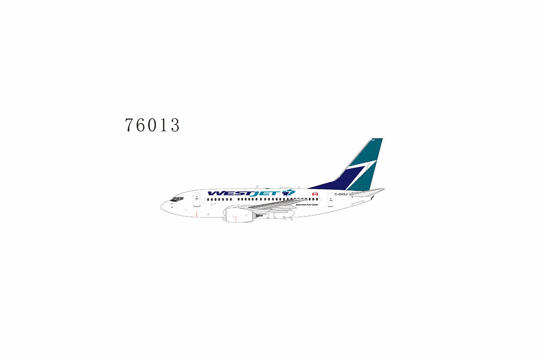 【予約商品】737-600 ウエストジェット 2010年代 C-GWSJ 1/400 [NG76013]