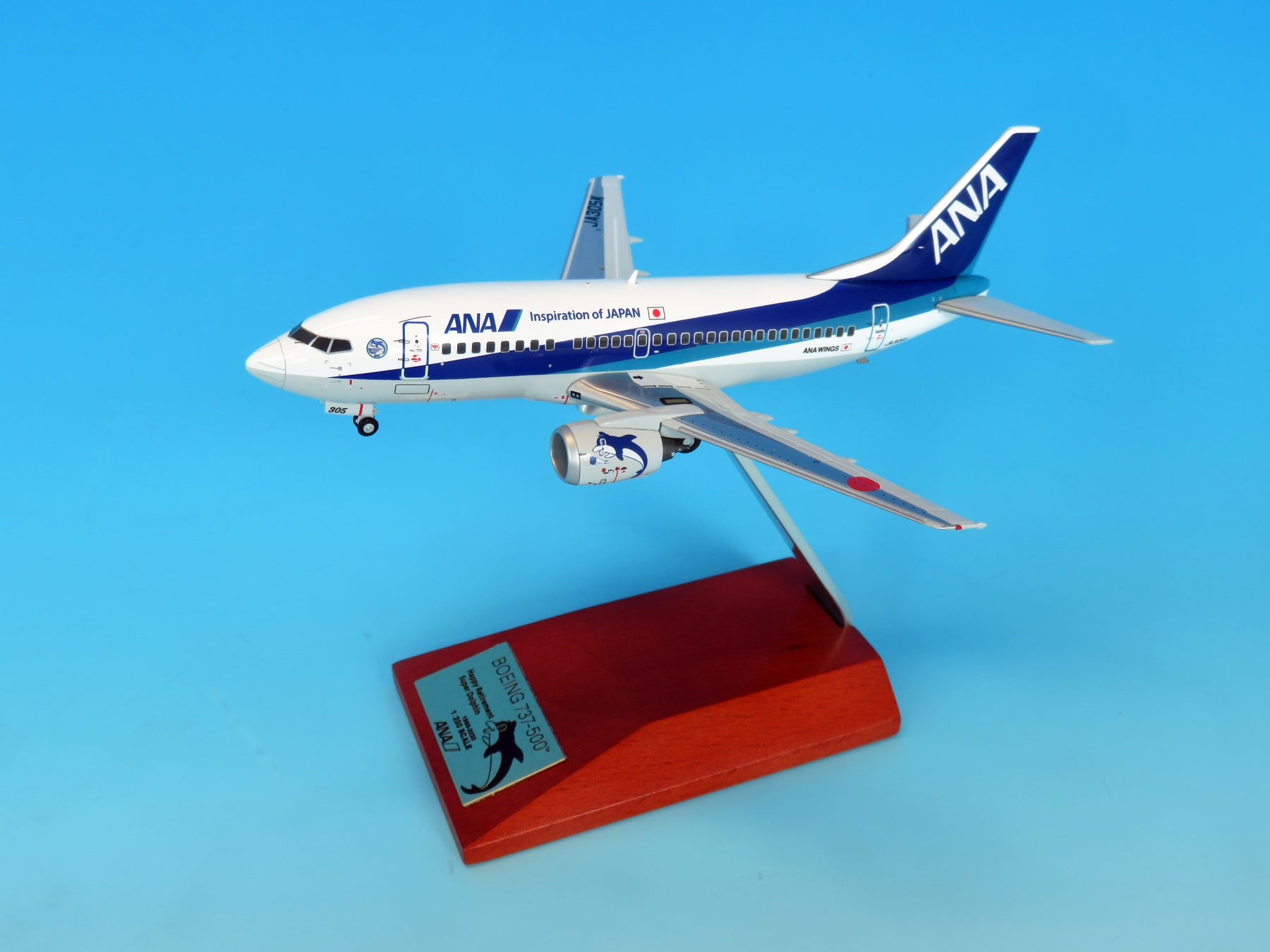 WEB/店頭のみ限定販売 737-500 ANA全日空 特別塗装「737-500退役記念」 2020年 JA305K 1/200 [NH20175]