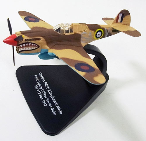 キティホークMk.Ia（P-40D） イギリス空軍 第112飛行隊 ネヴィル・デューク中尉機 42年 1/72 [OXAC009]