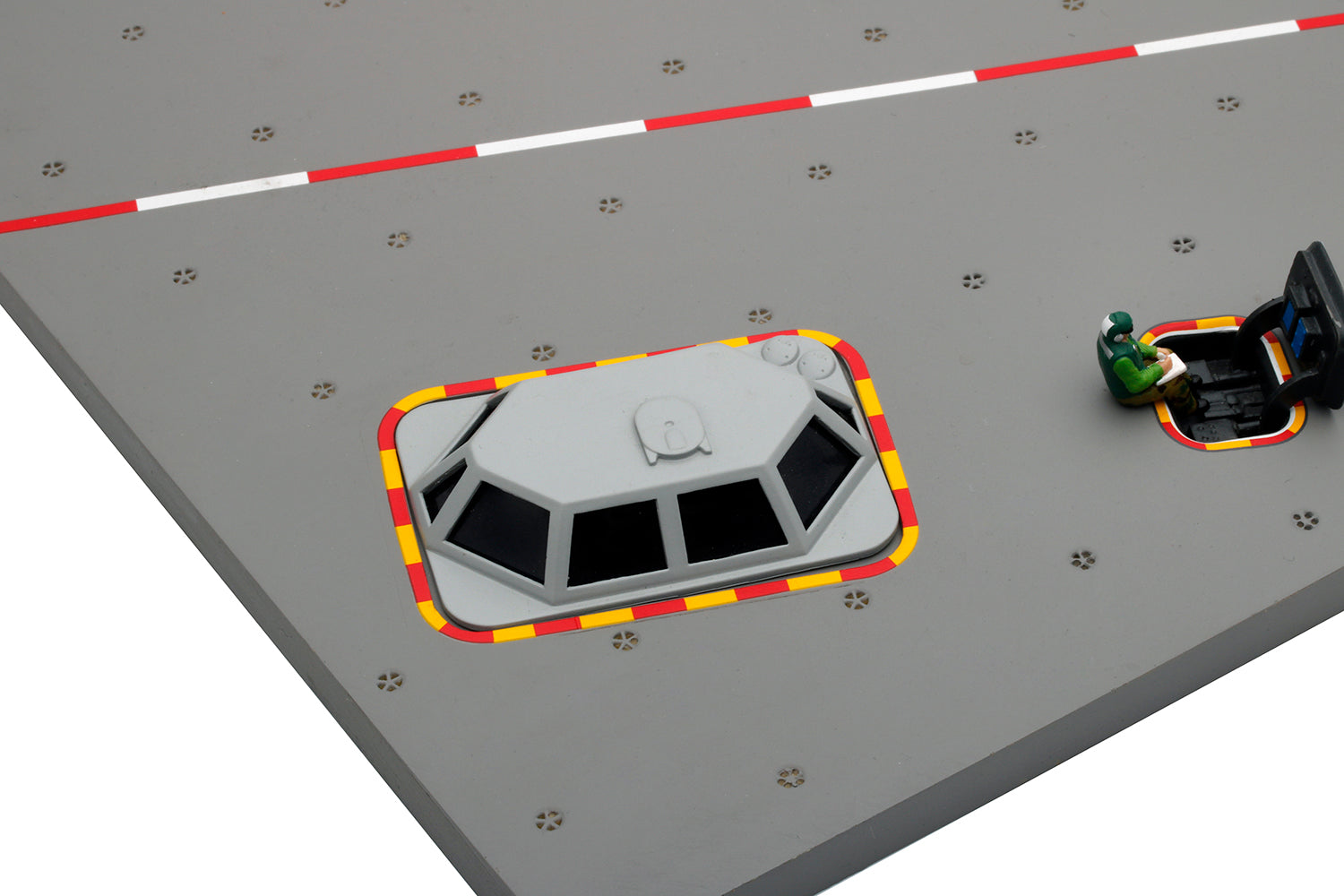 US Navy Aircraft Carrier Deck Base I Diorama 1/72 [TSMWAC001]