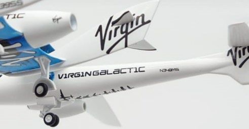 [Pre-order item] Virgin Galactic Model 339 Spaceship Two "VSS Enterprise" / Model 348 "White Knight Two" N339SS/N348MS 1/200 [VG2001]