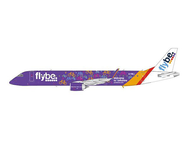 [Pre-order item] E190-200LR Flybe special livery "Welcome to Yorkshire" circa 2016 G-FBEJ 1/400 [W400-0002]