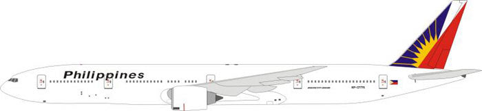 ボーイング B777-300ER フィリピン航空 RP-C7775 1/400 [WT4773005]