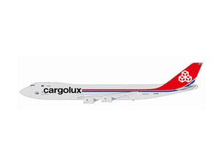 747-8F (Cargo Type) Cargolux Special Paint "Joe Sutter" (Stand Included) LX-VCL 1/200 *Made of Metal [XX2041]