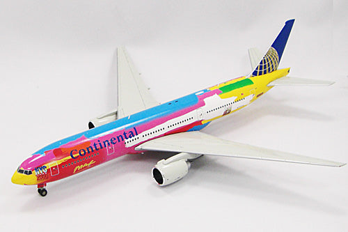 777-200ER Continental Airlines special livery "Peter Max" 00s N77014 1/200 [XX2108]