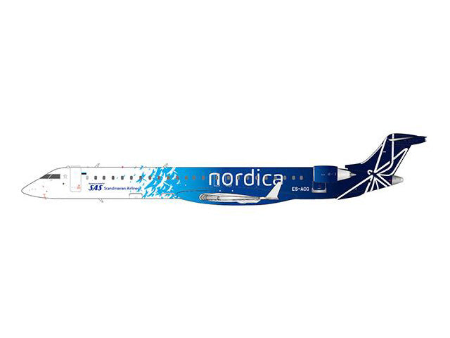 [Pre-order item] CRJ-900LR Nordica (Estonia) SAS Scandinavian Airlines logo circa 2019 ES-ACG 1/200 [XX2367]