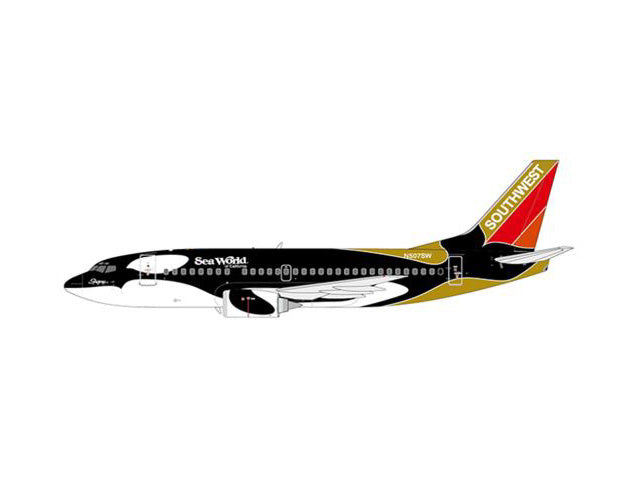 [Pre-order item] 737-500 Southwest Airlines "Shamu Two Seaworld of California" N507SW With Stand 1/200 [XX2377]