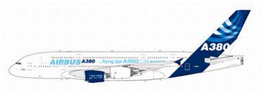 A380 Airbus House Color F-WWOW (stand included) 1/200 *Made of metal [XX2397]