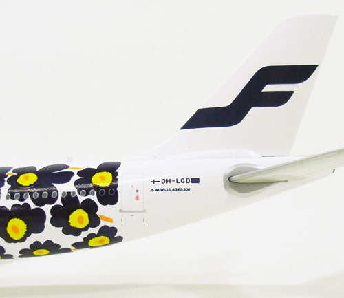 A340-300 Finnair special livery "Marimekko Unikko" OH-LQD 1/200 *Stand included [XX2634]