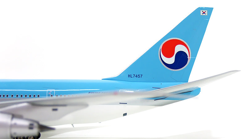 747SP Korean Air 90s HL7457 1/200 *Stand included [XX2837]